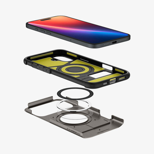 כיסוי Spigen לאייפון 16 מסדרה Slim Armor (MagFit)